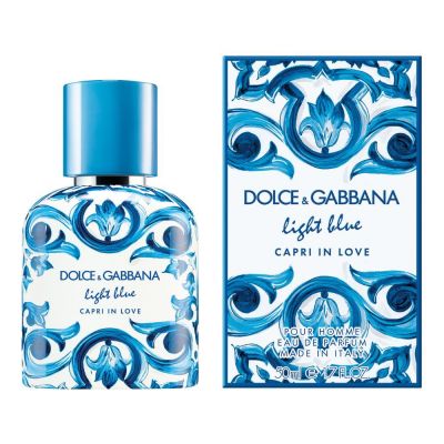 DOLCE & GABBANA Light Blue Capri in Love Pour Homme Purškiamas tualetinis vanduo