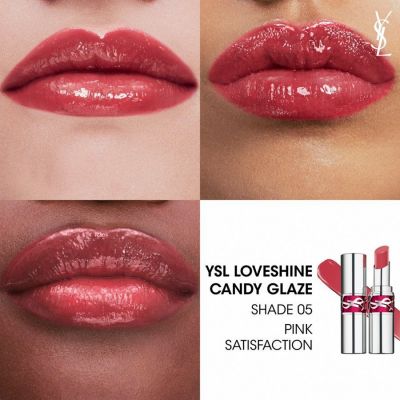 YVES SAINT LAURENT Loveshine Candy Glaze Blizgus lūpų balzamas