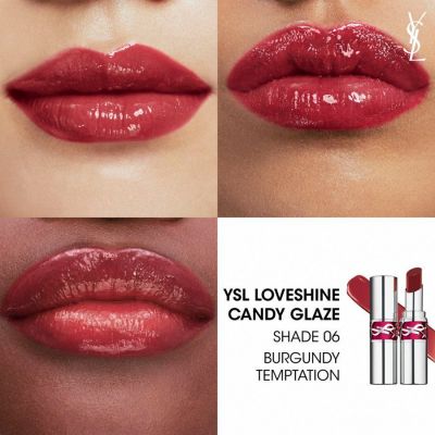 YVES SAINT LAURENT Loveshine Candy Glaze Blizgus lūpų balzamas