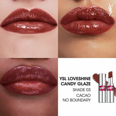 YVES SAINT LAURENT Loveshine Candy Glaze Blizgus lūpų balzamas