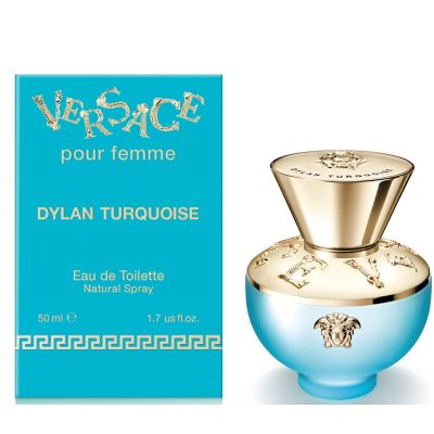 VERSACE Dylan Turquoise Purškiamas tualetinis vanduo