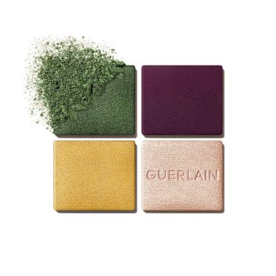 GUERLAIN Ombres G 879 Glittery Tiger Limited edition eyeshadow quad 4 spalvų akių šešėliai
