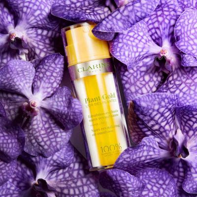 CLARINS Plant Gold Dvifazė drėkinamoji emulsija