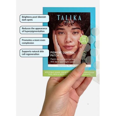TALIKA PIGMENT CONTROL PATCH Skaistinamoji veido kaukė