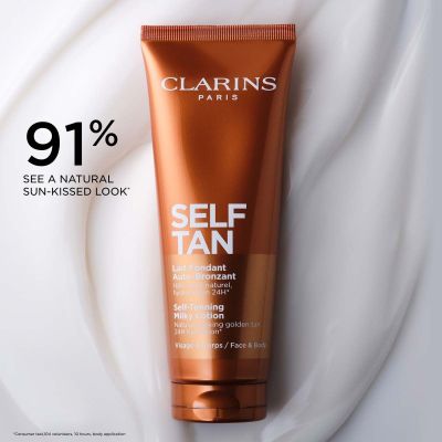 CLARINS SELF-TANNING MILKY LOTION Self-tanning milk