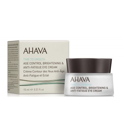AHAVA Time to Smooth Age Control Brightening & Anti Fatigue Eye Cream Paakių kremas