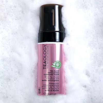 TEAOLOGY Tea Glow Exfoliating Cleansing Foam Exfoliating face wash