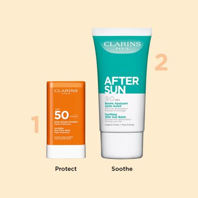 CLARINS Invisible Sun Care Stick SPF50 Apsauginis pieštukas nuo saulės