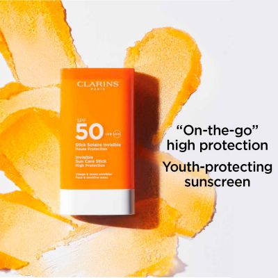 CLARINS Invisible Sun Care Stick SPF50 Apsauginis pieštukas nuo saulės
