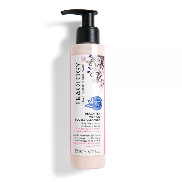 TEAOLOGY Peach Tea Milk-To-Oil Double Cleanser
